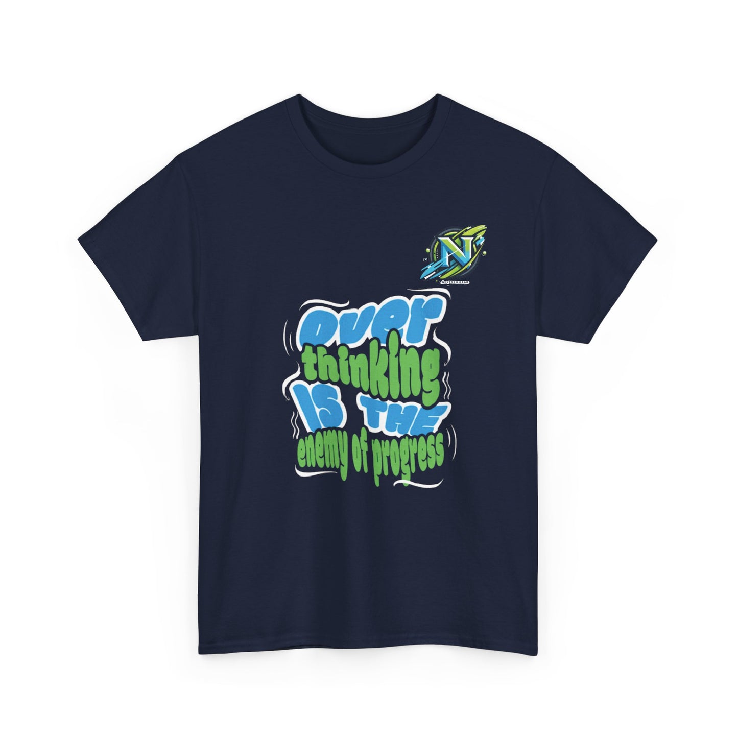 Overthinking Enemy of Progress Tee